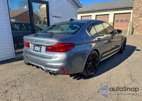 2019 BMW M5 z USA, uszkodzony, nr VIN WBSJF0C53KB447772